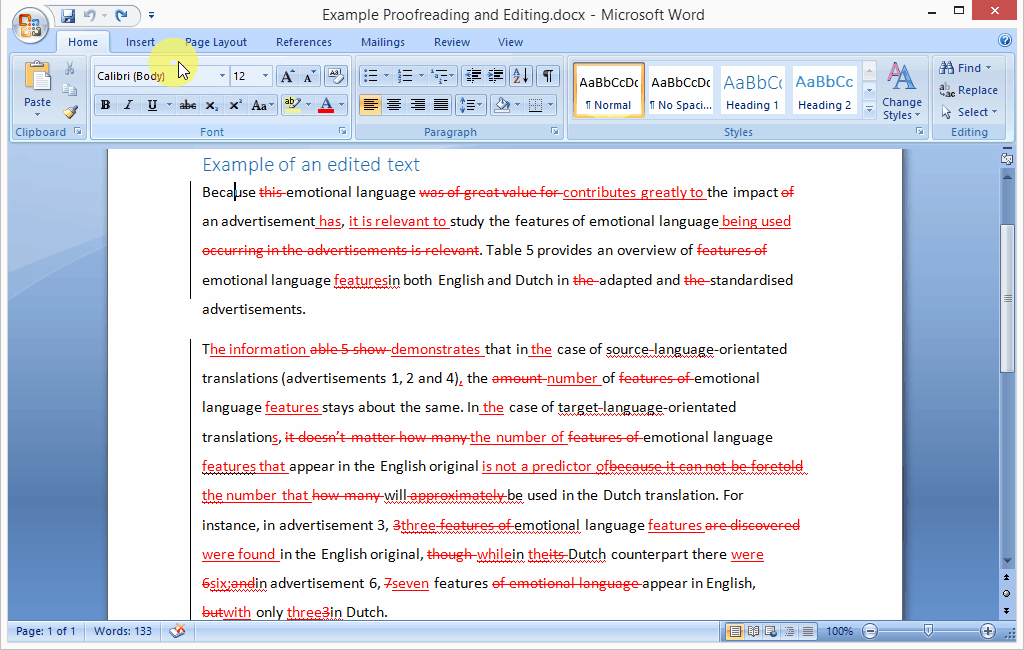 Como Quitar Letras Rojas En Word