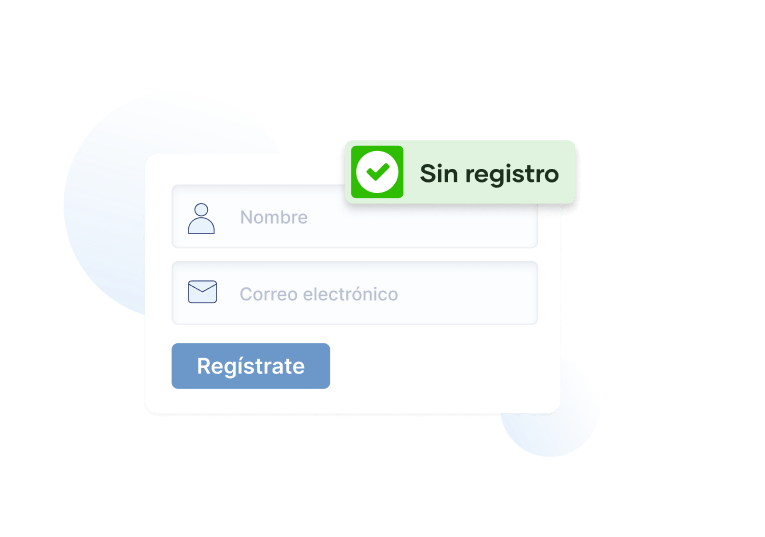 Corrector francés sin registro